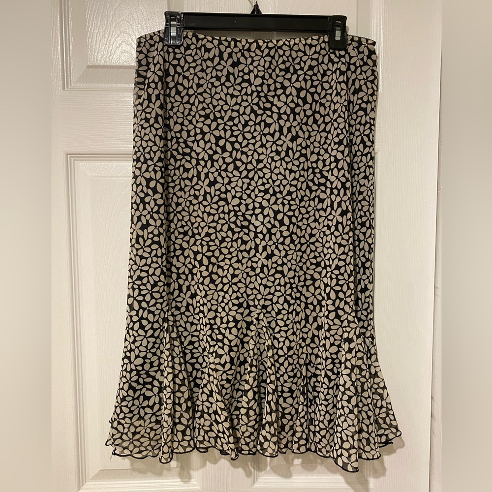 East 5th floral petite skirt